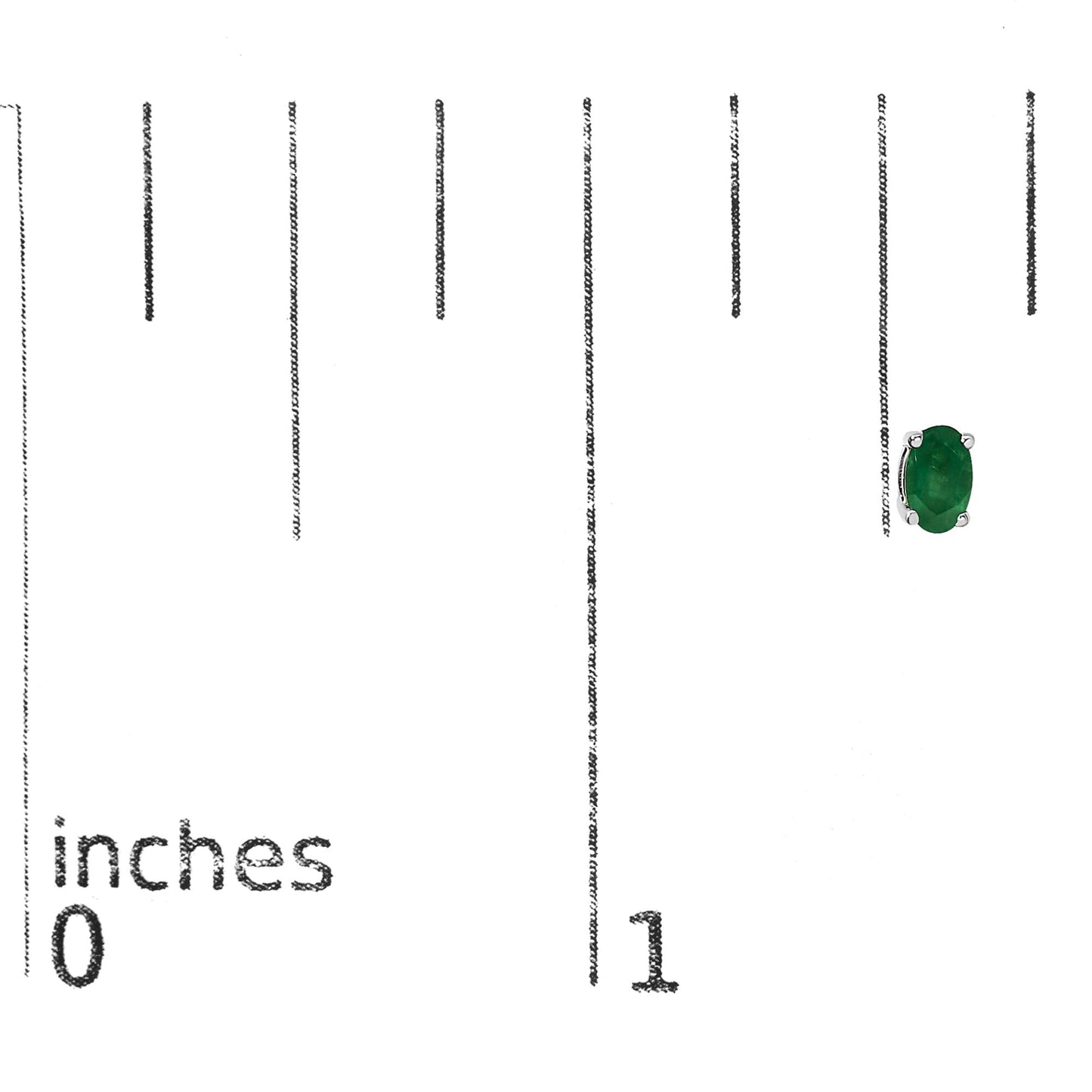 14K Gold Oval Cut Gemstone Birthstone 5x3 mm Stud Earrings