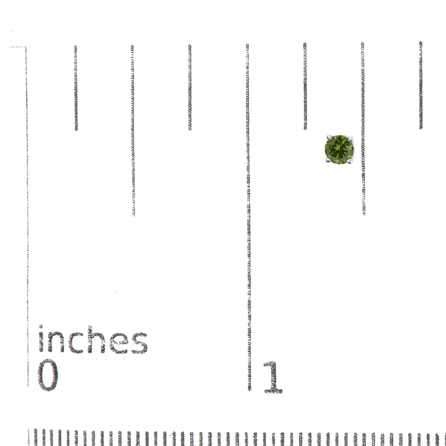 .925 Sterling Silver 0.15 Cttw Round Brilliant-Cut Diamond Classic 4-Prong Stud Earrings