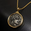 Amorita Vintage  Roman Coin Necklace