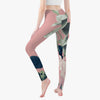 Jacki Easlick Pink Floral Yoga Pants