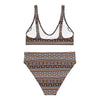 Jacki Easlick Tribal Recycled high-waisted bikini swimsuit