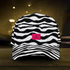 Zebra Print Hat