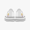 Sue Sue Sweet Low Canvas Shoes-White sole