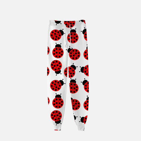 Jacki Easlick Ladybug Mid-Rise Pocket Sweatpants
