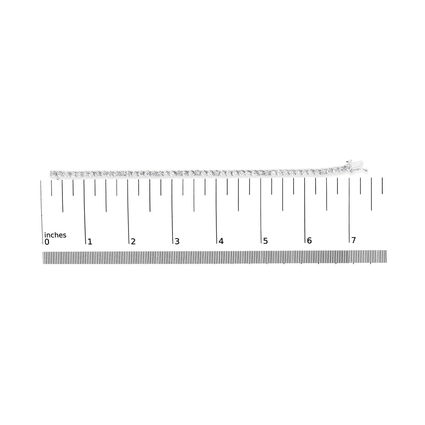 .925 Sterling Silver 1.0 Cttw Diamond Miracle Tennis Bracelet (I-J Color, I3 Clarity)