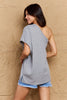 Trendy One Shoulder Loose Top