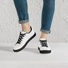 Jacki Easlick Ladybug Classic Low-Top Leather Sneakers - White/Black