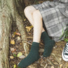 Warm Merino Wool Classic Solid Socks for Women