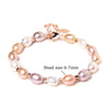 Fashion Freshwater Pearl Bracelet Natural Stone Amazonite Bracelets Bangles For Women Men Jewelry Adjustable Bracelets Wedding