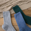 Warm Merino Wool Classic Solid Socks for Women