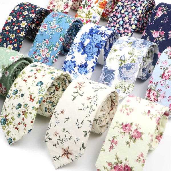 Trendy Floral Ties