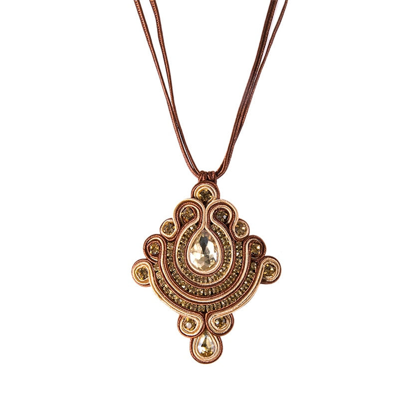 Soutache necklace hotsell 