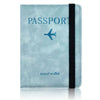 RFID Blocking Faux Leather Passport Holder Cover