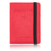 RFID Blocking Faux Leather Passport Holder Cover