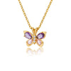 Sacred Heart Gemstone Necklace