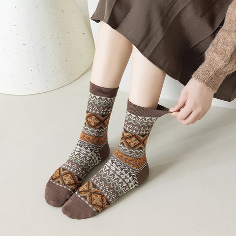 Cabin Cozy Crew Socks for Women