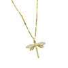 Dragonfly Pendant Necklace For Women