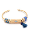 Trendy Engraved Love Charm Bracelet