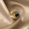 Elegant Colorful Gemstone Ring
