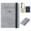 RFID Blocking Faux Leather Passport Holder Cover