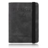 RFID Blocking Faux Leather Passport Holder Cover