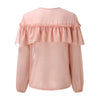 Elegant Ruffles Chiffon Blouse