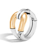 Trendy Gold Silver Geometric Ring
