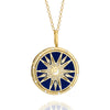 Celestial necklace with graphics