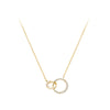 Matching Moon Signs Dainty Necklace