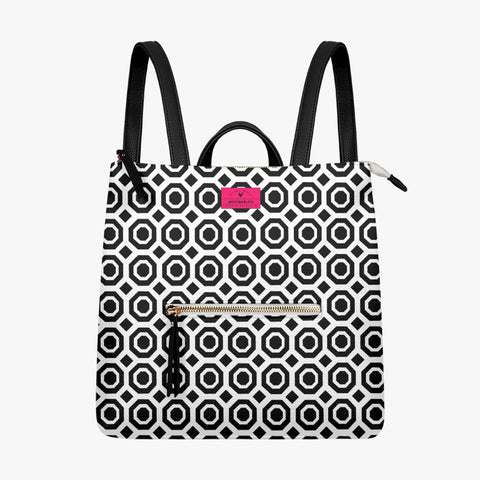 Jacki Easlick Modern Geometric Backpack