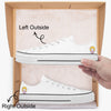 Sue Sue Sweet Low Canvas Shoes-White sole