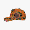 Jacki Easlick Orange Floral Hat