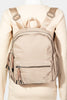 Fame Adjustable Strap Nylon Backpack Bag with Side Pockets