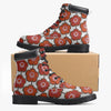 JES Signature Floral Leather Boots
