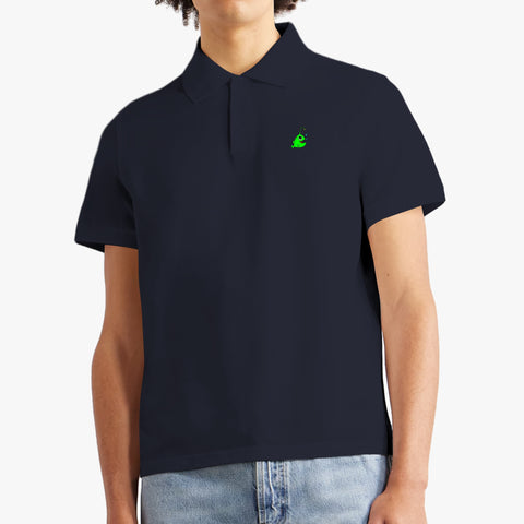 Tiny Angler Fish Swimming to the Surface.    Unisex Sport Polo Shirt
