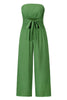 Tied Cutout Tube Wide Leg Jumpsuit