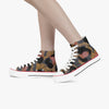 Jacki Easlick Leopard High-Top Canvas Shoes