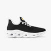 Sunny Side Up Mesh Knit Sneakers - Black