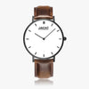 Jacki Easlick Ultra-Thin Leather Strap Quartz Watch