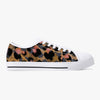 Jacki Easlick Leopard Print Low-Top Canvas Shoes - White/Black