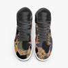 Jacki Easlick Leopard Print High-Top Leather Sneakers