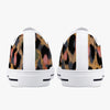 Jacki Easlick Leopard Print Low-Top Canvas Shoes - White/Black