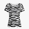 Jacki Easlick Zebra Handmade AOP Women T-shirt