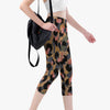 Jacki Easlick Leopard Print Short Yoga Pants