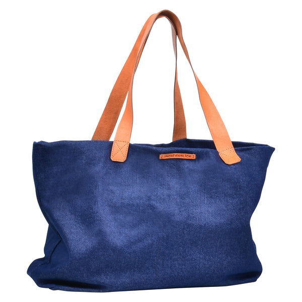 Jacki Easlick Denim Tote Made in Haiti