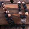 Natural Stone Tassel Necklace