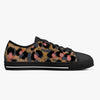 Jacki Easlick Leopard Print Low-Top Canvas Shoes - White/Black