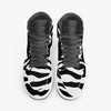 Jacki Easlick Zebra High-Top Leather Sneakers