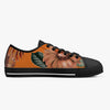 Jacki Easlick Orange Sunflower Low-Top Canvas Sneakers