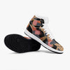 Jacki Easlick Leopard Print High-Top Leather Sneakers